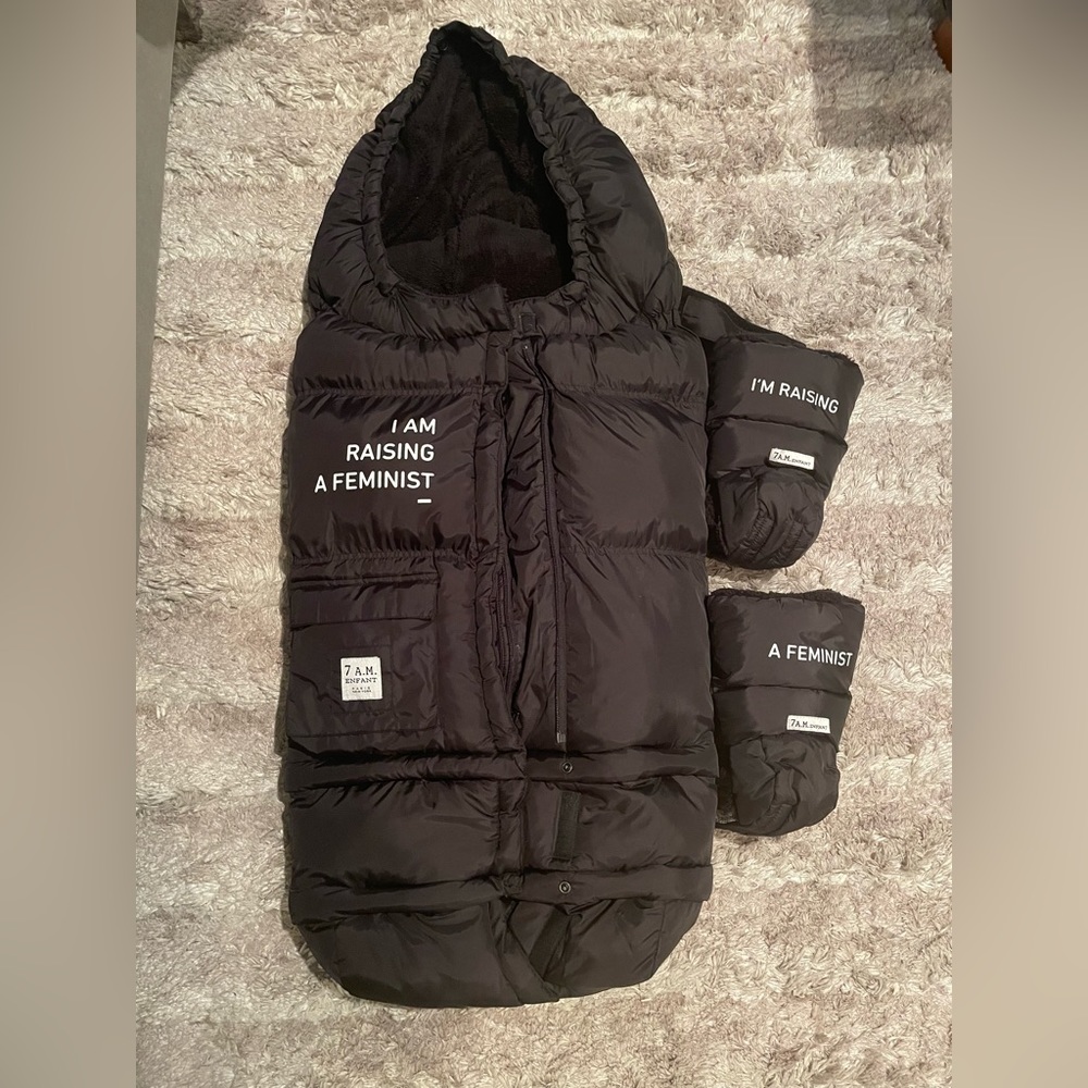 7A.M. Enfant Stroller Blanket & Muffs